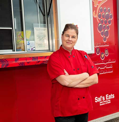 Sally Fandrich - Owner of Sal's Eats; An Event Catering & Mobile Kitchen in Lodi